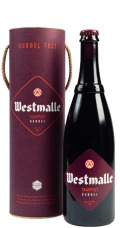 Westmalle Dubbel Doble 75 cl con tubo